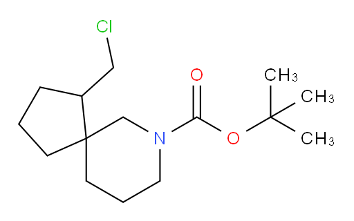 tert-butyl 1-(chloromethyl)-7-azaspiro[4.5]decane-7-carboxylate