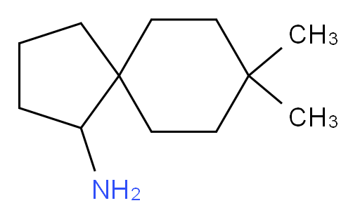 8,8-dimethylspiro[4.5]decan-1-amine