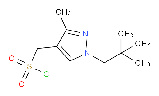 [1-(2,2-dimethylpropyl)-3-methyl-1H-pyrazol-4-yl]methanesulfonyl chloride