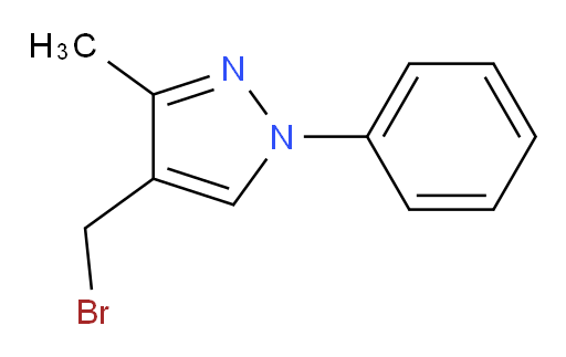 4-(bromomethyl)-3-methyl-1-phenyl-1H-pyrazole
