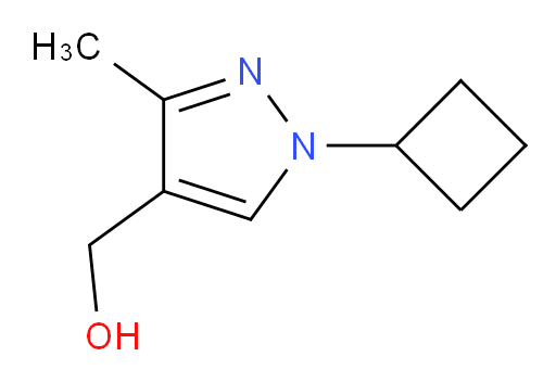 (1-cyclobutyl-3-methyl-1H-pyrazol-4-yl)methanol