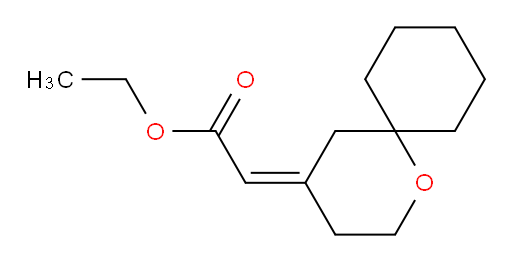 ethyl 2-[(4Z)-1-oxaspiro[5.5]undecan-4-ylidene]acetate