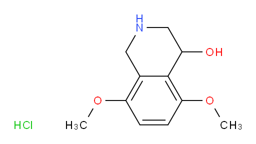 5,8-dimethoxy-1,2,3,4-tetrahydroisoquinolin-4-ol hydrochloride