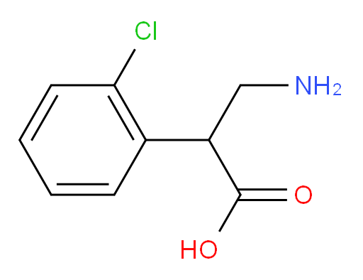 3-amino-2-(2-chlorophenyl)propanoic acid