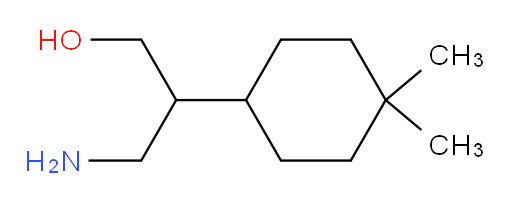 3-amino-2-(4,4-dimethylcyclohexyl)propan-1-ol