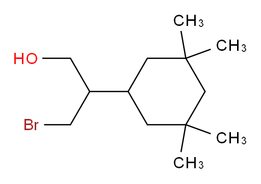 3-bromo-2-(3,3,5,5-tetramethylcyclohexyl)propan-1-ol