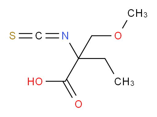 2-isothiocyanato-2-(methoxymethyl)butanoic acid