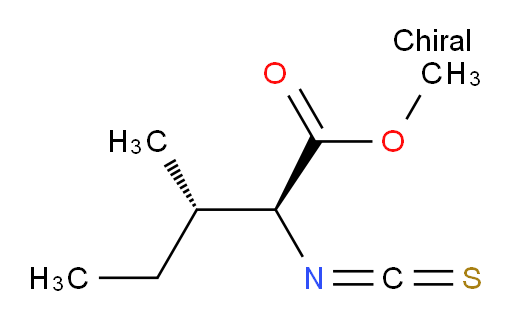 methyl (2S,3S)-2-isothiocyanato-3-methylpentanoate