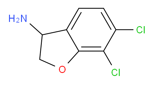 6,7-dichloro-2,3-dihydro-1-benzofuran-3-amine