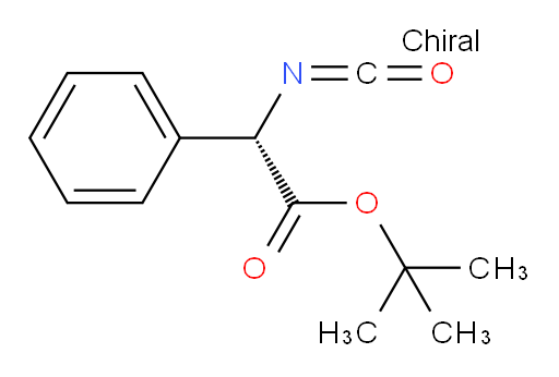 tert-butyl (2S)-2-isocyanato-2-phenylacetate