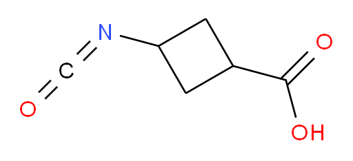 3-isocyanatocyclobutane-1-carboxylic acid