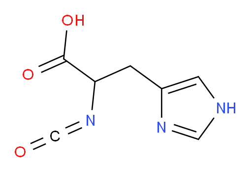 3-(1H-imidazol-4-yl)-2-isocyanatopropanoic acid