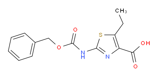 2-{[(benzyloxy)carbonyl]amino}-5-ethyl-1,3-thiazole-4-carboxylic acid
