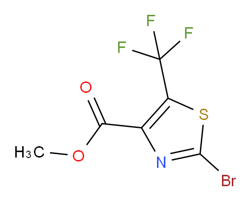 methyl 2-bromo-5-(trifluoromethyl)-1,3-thiazole-4-carboxylate