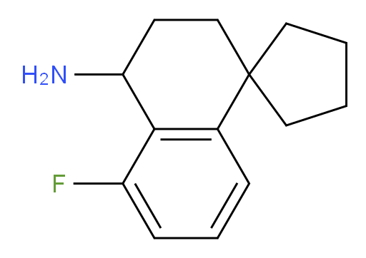 5'-fluoro-3',4'-dihydro-2'H-spiro[cyclopentane-1,1'-naphthalene]-4'-amine