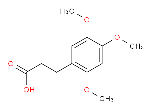 3-(2,4,5-trimethoxyphenyl)propanoic acid