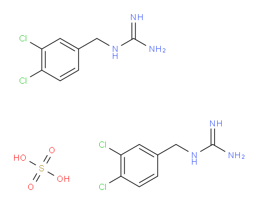 bis(N-[(3,4-dichlorophenyl)methyl]guanidine), sulfuric acid