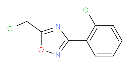 5-(chloromethyl)-3-(2-chlorophenyl)-1,2,4-oxadiazole