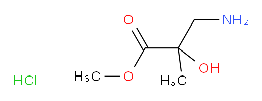 methyl 3-amino-2-hydroxy-2-methylpropanoate hydrochloride