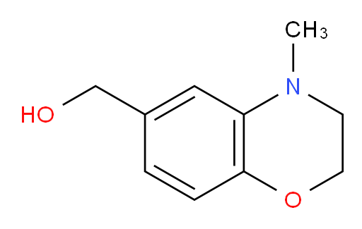 (4-methyl-3,4-dihydro-2H-1,4-benzoxazin-6-yl)methanol