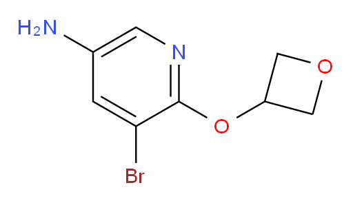 5-bromo-6-(oxetan-3-yloxy)pyridin-3-amine