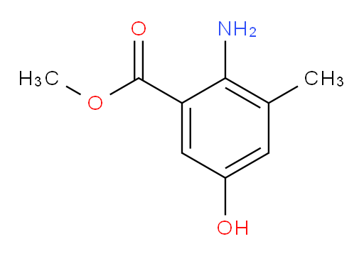 methyl 2-amino-5-hydroxy-3-methylbenzoate