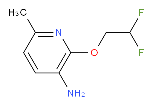2-(2,2-difluoroethoxy)-6-methylpyridin-3-amine