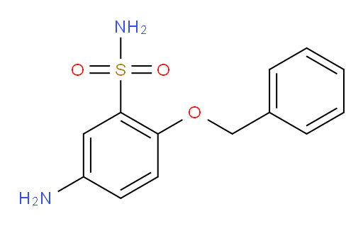 5-amino-2-(benzyloxy)benzene-1-sulfonamide