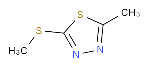 2-methyl-5-(methylsulfanyl)-1,3,4-thiadiazole