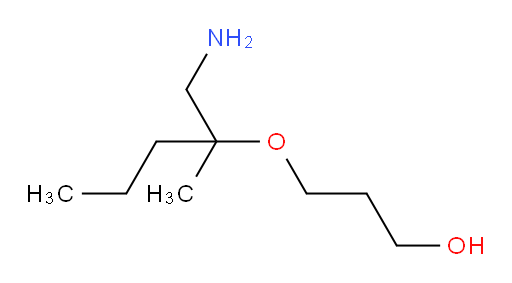 3-[(1-amino-2-methylpentan-2-yl)oxy]propan-1-ol