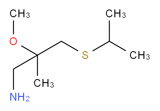2-methoxy-2-methyl-3-(propan-2-ylsulfanyl)propan-1-amine