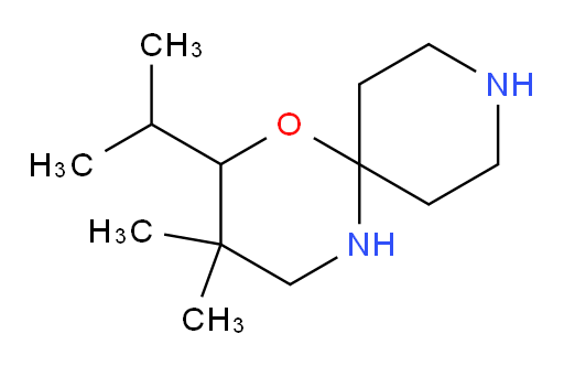 3,3-dimethyl-2-(propan-2-yl)-1-oxa-5,9-diazaspiro[5.5]undecane