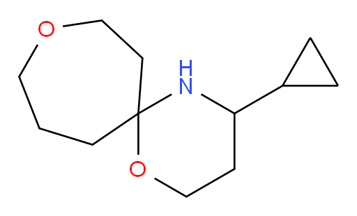 4-cyclopropyl-1,9-dioxa-5-azaspiro[5.6]dodecane