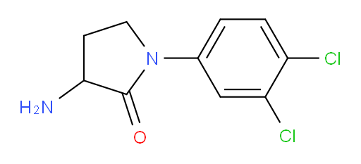 3-amino-1-(3,4-dichlorophenyl)pyrrolidin-2-one
