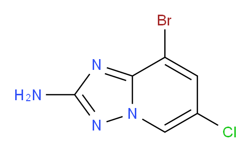 8-bromo-6-chloro-[1,2,4]triazolo[1,5-a]pyridin-2-amine