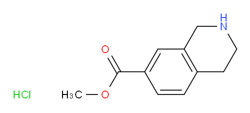 methyl 1,2,3,4-tetrahydroisoquinoline-7-carboxylate hydrochloride