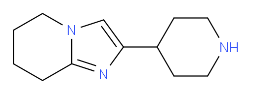 4-{5H,6H,7H,8H-imidazo[1,2-a]pyridin-2-yl}piperidine