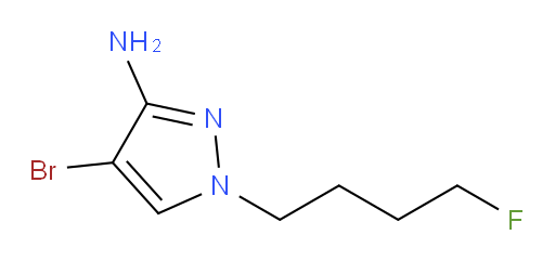4-bromo-1-(4-fluorobutyl)-1H-pyrazol-3-amine