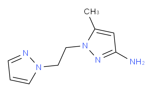 5-methyl-1-[2-(1H-pyrazol-1-yl)ethyl]-1H-pyrazol-3-amine