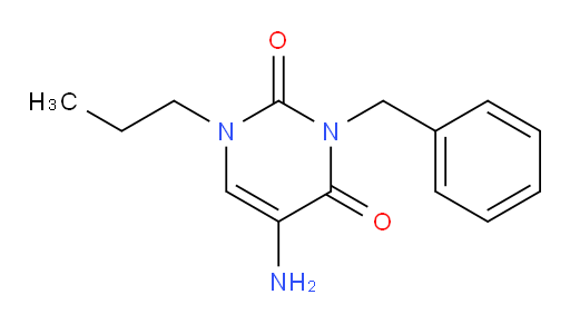5-amino-3-benzyl-1-propyl-1,2,3,4-tetrahydropyrimidine-2,4-dione