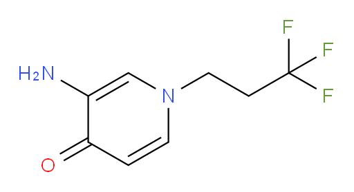 3-amino-1-(3,3,3-trifluoropropyl)-1,4-dihydropyridin-4-one