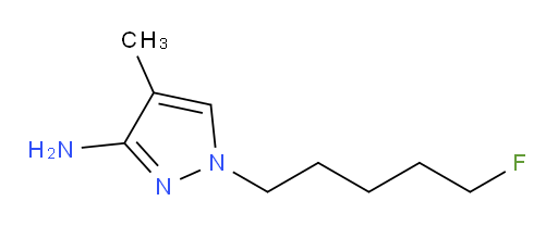 1-(5-fluoropentyl)-4-methyl-1H-pyrazol-3-amine