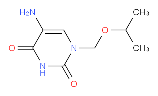 5-amino-1-[(propan-2-yloxy)methyl]-1,2,3,4-tetrahydropyrimidine-2,4-dione