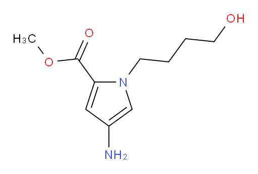 methyl 4-amino-1-(4-hydroxybutyl)-1H-pyrrole-2-carboxylate
