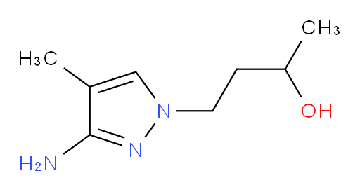 4-(3-amino-4-methyl-1H-pyrazol-1-yl)butan-2-ol