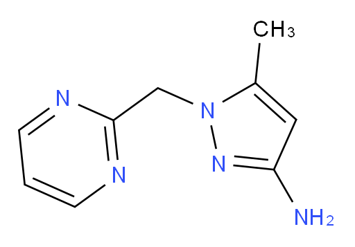 5-methyl-1-[(pyrimidin-2-yl)methyl]-1H-pyrazol-3-amine