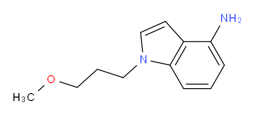 1-(3-methoxypropyl)-1H-indol-4-amine