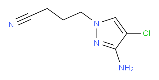 4-(3-amino-4-chloro-1H-pyrazol-1-yl)butanenitrile