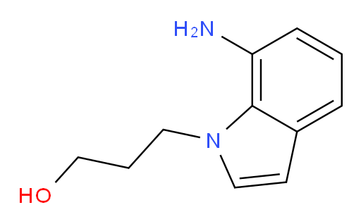 3-(7-amino-1H-indol-1-yl)propan-1-ol