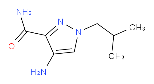 4-amino-1-(2-methylpropyl)-1H-pyrazole-3-carboxamide
